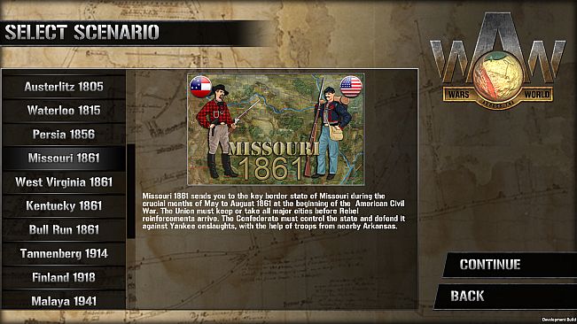 Wars Across the World: Missouri 1861