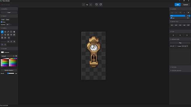 RPG Maker MZ - Tileset Builder