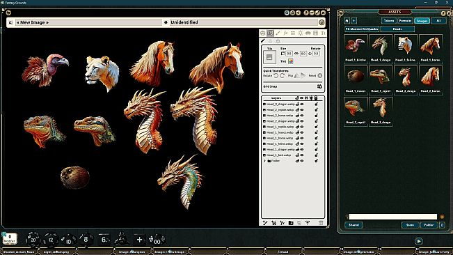 Fantasy Grounds - FG Monster Kit Beasts Art Pack