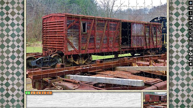 Jigsaw Puzzle Pack - Pixel Puzzles Ultimate: Trains