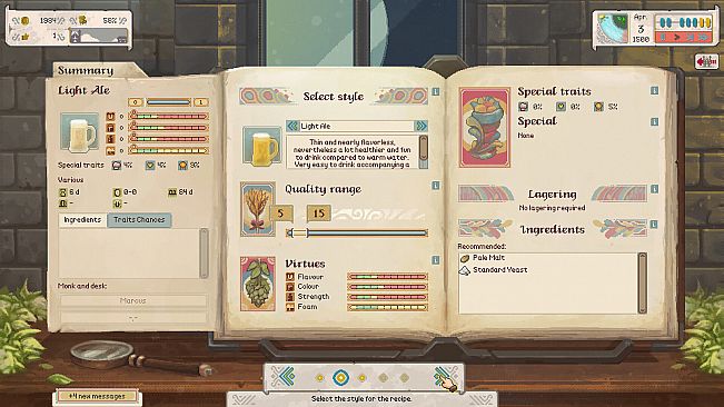 Ale Abbey - Monastery Brewery Tycoon