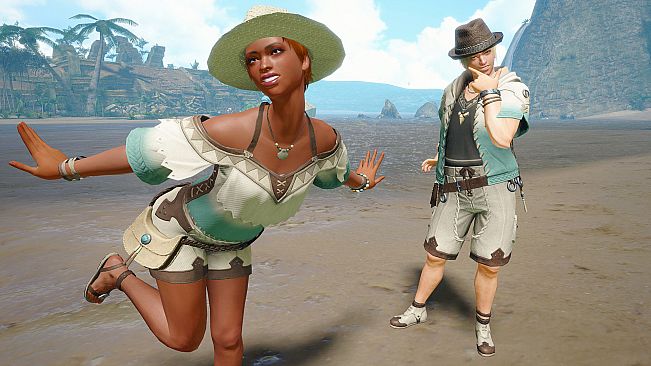 Monster Hunter Rise - "Summer Bracelets" Hunter layered armor piece