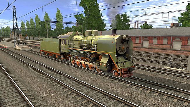 Trainz 2022 DLC - CO17-4171 ( Russian Loco and Tender )