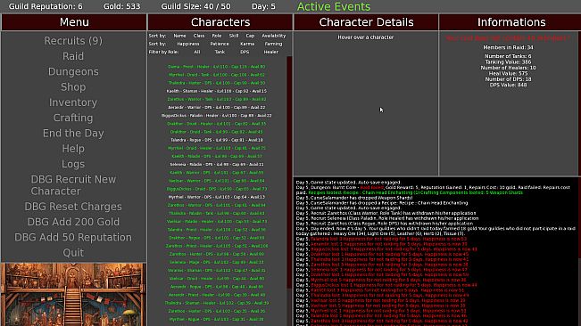 Heroes' Call - A Casual MMO Guild Sim