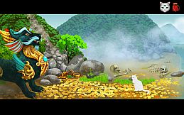 Cat and Ghostly Road