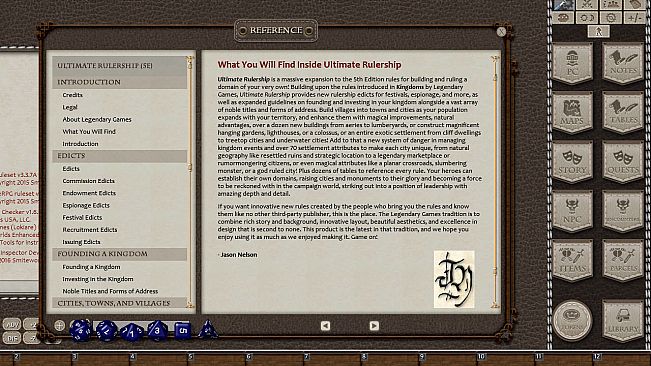 Fantasy Grounds - Ultimate Rulership (5E)