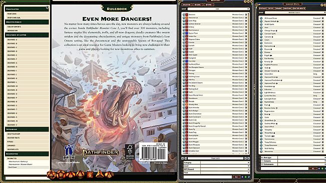 Fantasy Grounds - Pathfinder 2 RPG - Monster Core 2