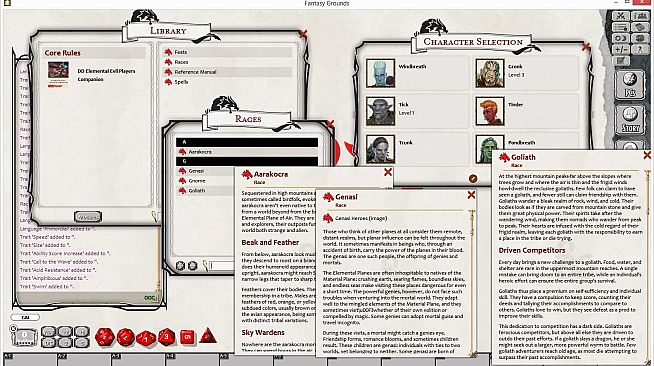 Fantasy Grounds - D&D Elemental Evil Player's Companion