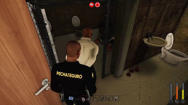 Supermarket Security Simulator