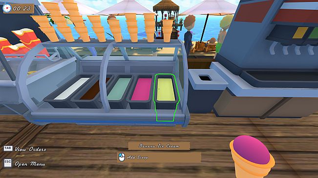 Seaside Cafe Rush Hour