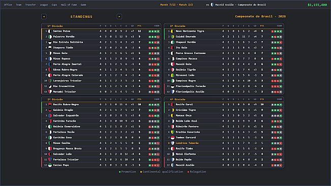 Marvelous Soccer Management