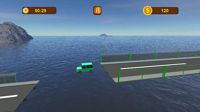 Crossing Damaged Bridge