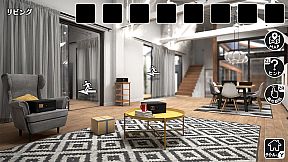 雨の降る家からの脱出