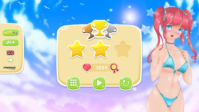 Mahjong Pretty Manga Girls