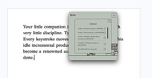 Little Writer Desktop Companion