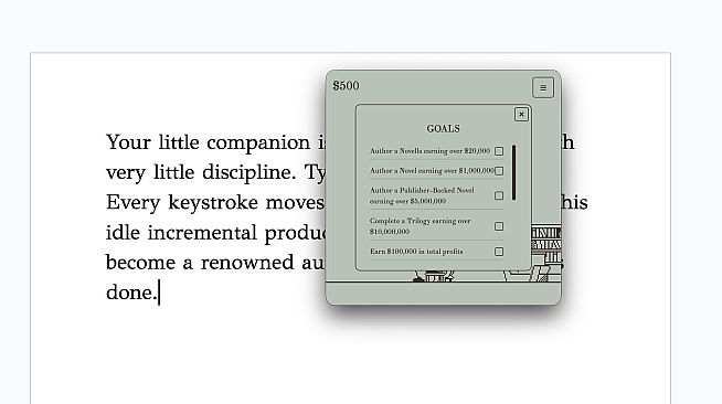 Little Writer Desktop Companion