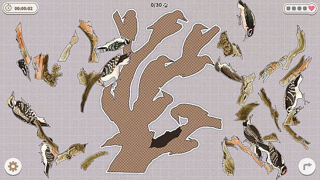 Birds Huddled Together