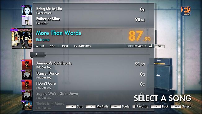Rocksmith 2014 – Extreme - “More Than Words”