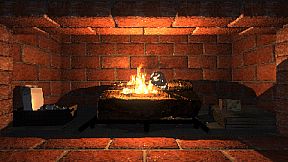 Virtual Interactive Fireplace