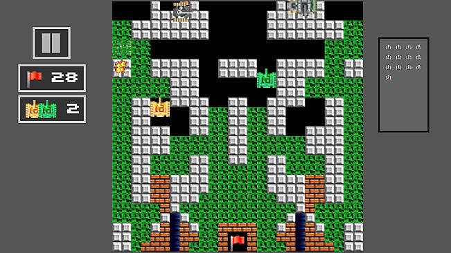 Tank Shoot 2D - Battle to save City Flag