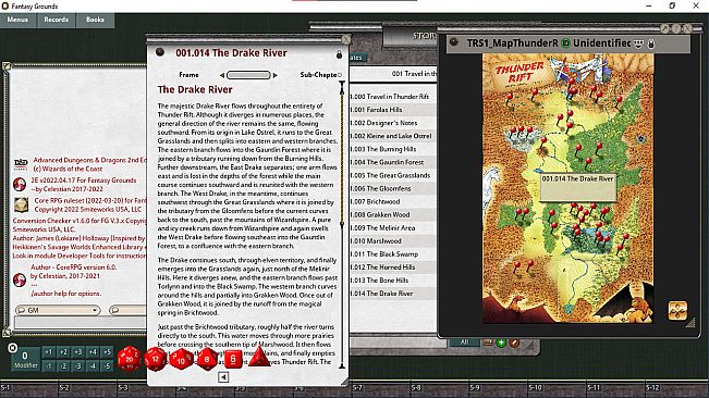 Fantasy Grounds - D&D Classics: Thunder Rift Basic (2E)