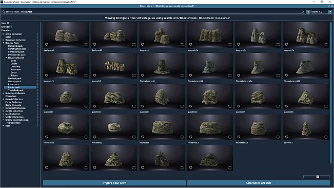 GameGuru MAX 3D Models Booster Pack