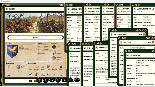 Fantasy Grounds - Pathfinder 2 RPG - Pathfinder Lost Omens: Shining Kingdoms