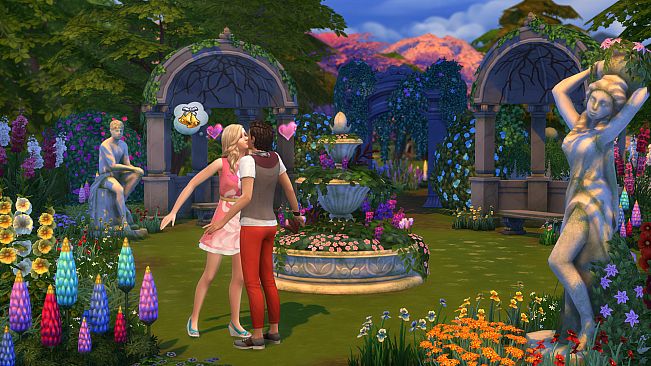 The Sims 4 Romantic Garden Stuff