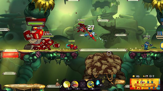 Awesomenauts - Mousquetaire Leon Skin