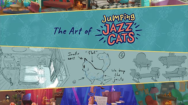 Jumping Jazz Cats - Artbook