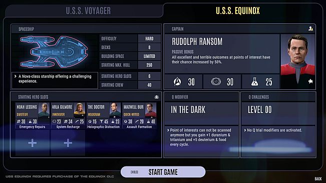 Star Trek: Voyager - Across the Unknown - Equinox DLC