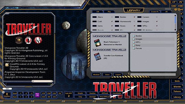 Fantasy Grounds - Reach Adventure 1: Marooned on Marduk (MGT2)