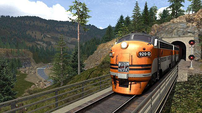 Train Simulator: Feather River Canyon Route Add-On