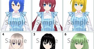 RPG Maker 3D Character Converter - Gee-kun-soft character 04 Maid clothes