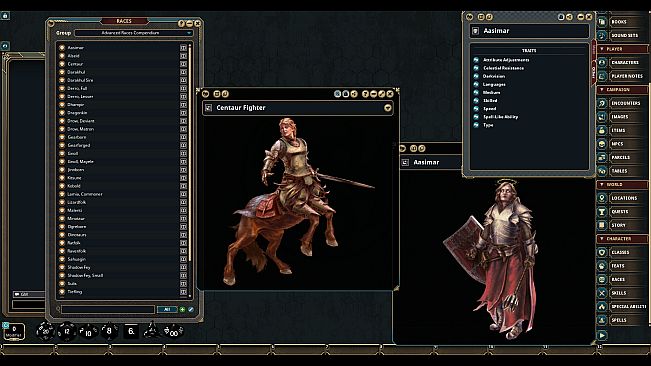 Fantasy Grounds - Advanced Races Compendium