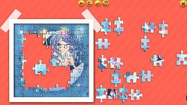 Cute animal jigsaw puzzle