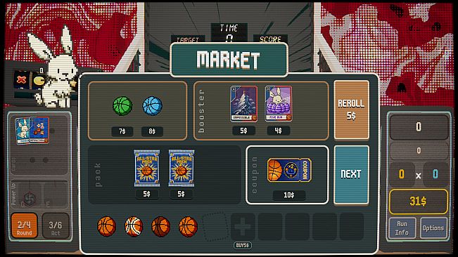 BUNNYBALL: Arcade Basketball Roguelike