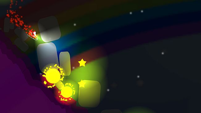 Santa Slides to Town