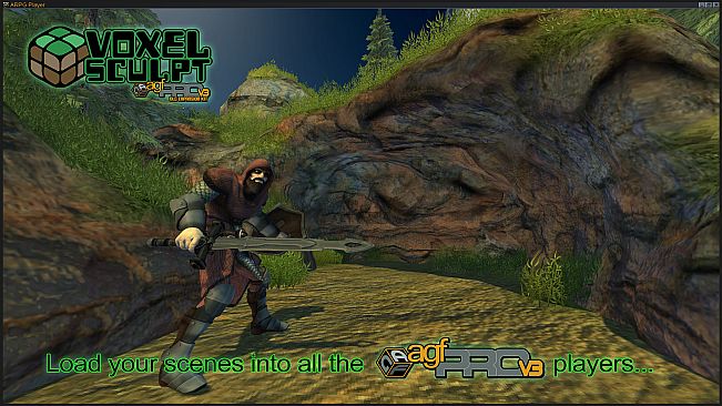 Axis Game Factory's AGFPRO - Voxel Sculpt DLC