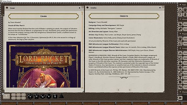 Fantasy Grounds - D&D Adventurers League EB-09 Lord Bucket