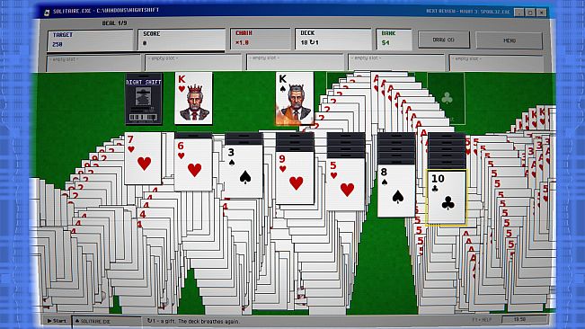 SOLITAIRE.EXE: Klondike with a Slot Habit
