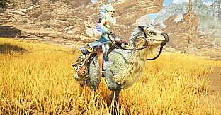 Monster Hunter Wilds - Alma Outfit: Featherskirt Seikret Dress