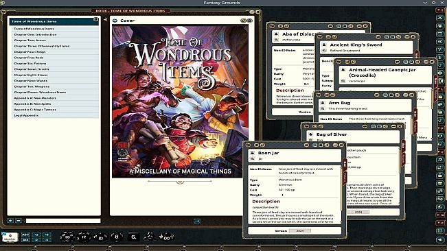 Fantasy Grounds - Tome of Wondrous Items