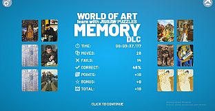 World of Art Jigsaw Puzzles: MEMORY