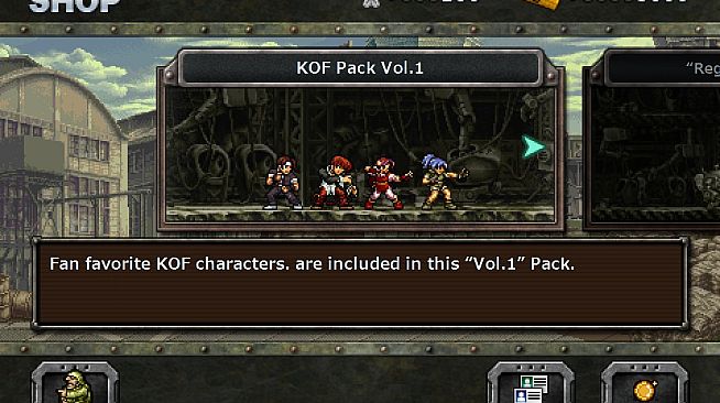 METAL SLUG DEFENSE - “KOF Pack” Vol.1