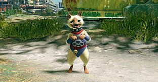 MONSTER HUNTER RISE - "Spiked Collar" Palico layered armor piece