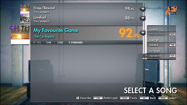 Rocksmith 2014 Edition – Remastered – The Cardigans - “My Favourite Game”