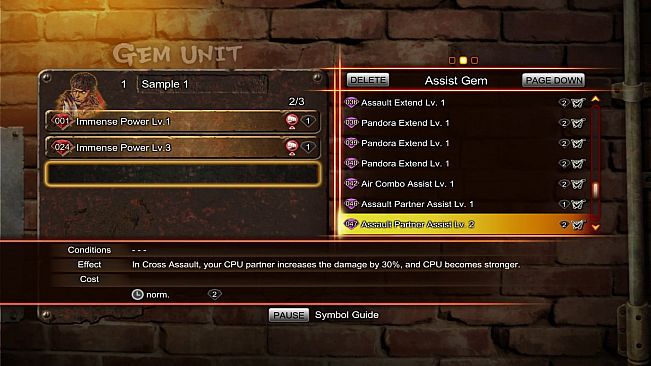 Street Fighter X Tekken: Gems Assist 6 