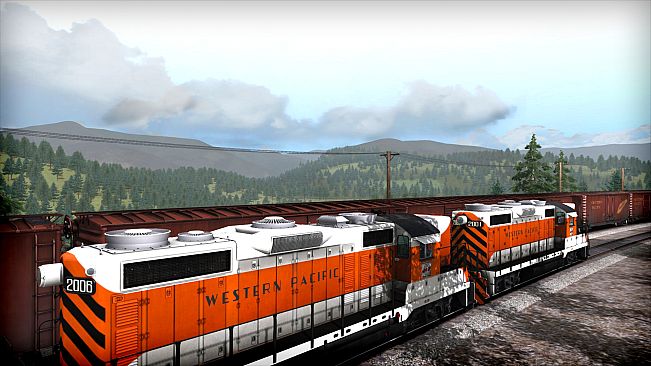 Train Simulator: Western Pacific GP20 High Nose Loco Add-On