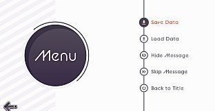 Tyrano Builder - Visual Novel GUI Pack #3 Color-Red [kopanda UI]